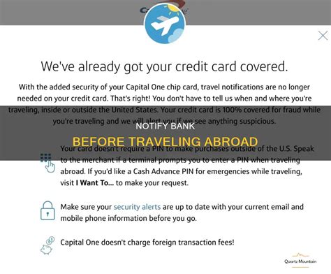 commonwealth bank notify overseas travel.